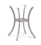 (10) TB-204-LA (Silver) Table Bases Outdoor/Indoor 