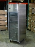 Infrico AGB 701 CR 1dr. All S/S Glass Display Refrigerator 
