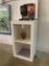 2 Cube White Storage Shelf 17”W x 15.5”D x 31”H