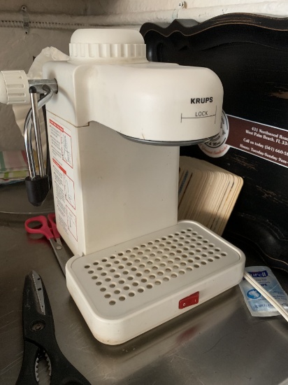Krups C/T Espresso Machine w/Frother