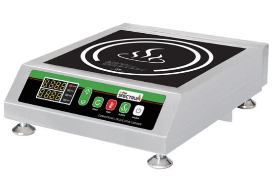 “New In Box” Winco EICS-18 Spectrum Commercial Electric C/T Induction Cooker (Retails New $350)