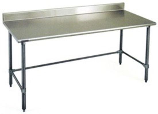 “New In Box” US Stainless USWTS-3036-2R-418-0B 3036" All S/S Bakery Work Table (Retails New $450.00)