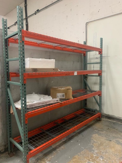Pallet Racking (1) Opening / 4 Level 96"L x 24"D x 96"H
