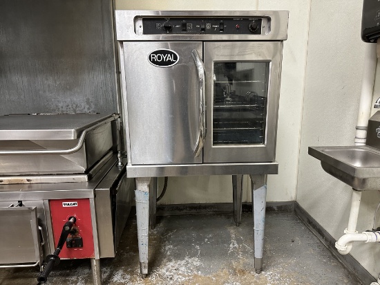 Royal Single Full Size Gas Convection Oven