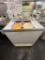 Metalfrio 40.5”W x 25”D 2 Door Glass Slide Top Chest Freezer on Casters