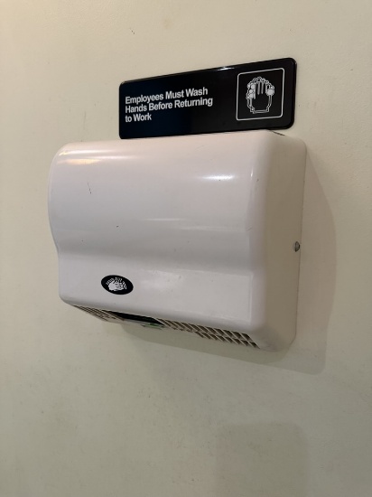 Global Dryer GX1 Wall Mount Electric Hand Dryer