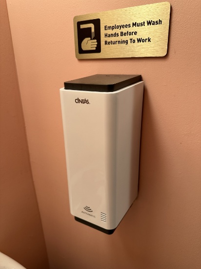 Cintas Automatic Soap Dispenser White