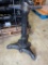 Black Metal Heavy Duty Decor Table Bases