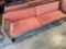 Wooden Sofa Bench w/Textile Cushions Used Indoors 98.5