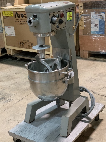 Hobart D-300T 30qt. All Purpose Mixer, Including Stainless Steel Bowl, Whip & Paddle