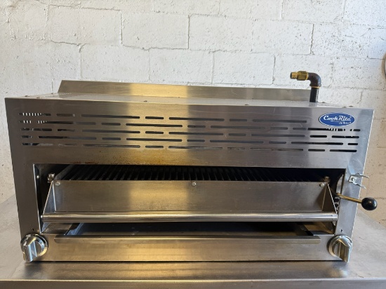 Atosa CookRite ATSB-36 36" Infrared Dual Control Salamander Broiler Range Mount Nat Gas $1,610 new