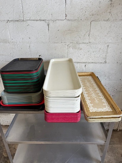 Misc Plastic Serving Trays