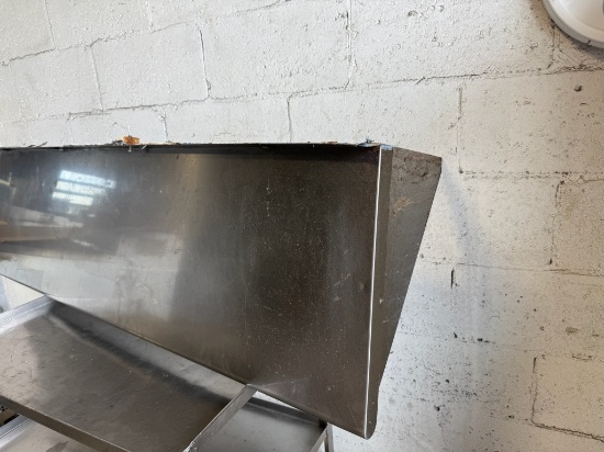 Gridmann 18"x60" S/S Wall Shelf (missing 1 bracket)