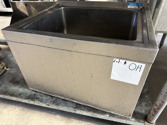 BKMS-1620-12 S/S Ice Bin 12"D (no legs)