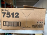 New Libbey 7512 Vina 8oz Martini Glasses