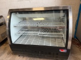2021 US Refrigeration USRDC-48 48” Refrigerated Deli Case Counter Height on Casters Like New $3K new
