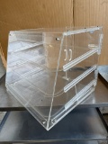Plexiglas Countertop 3 Shelf Dry Case 17”D x 21”W x 16”H