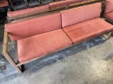 Wooden Sofa Bench w/Textile Cushions Used Indoors 98.5