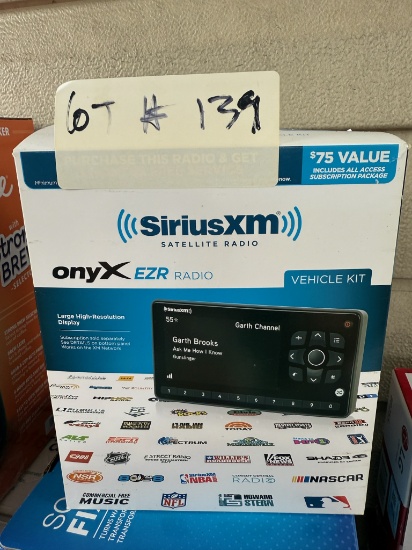 Sirius XM Onyx EZR Radio Vehicle Kit