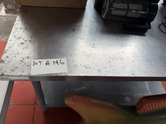 Aero 48"W x 30"D S/S Work Table