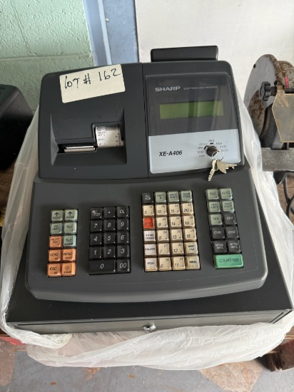 Sharp XE-A406 Electronic Cash Register