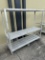 Heavy Duty Welded Aluminum 3 Shelf Mobile Rack 78.5