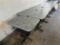 23.75” x 31.75” x 29.5”H 2 Person Dining Tables w/Black Metal Bases