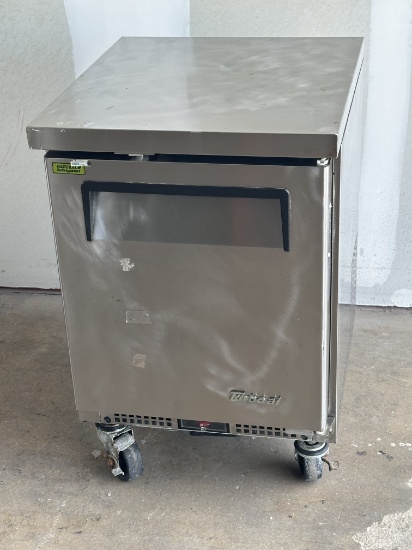 Turbo Air MUR-20S-N6 M3 Series 20”W 1 Door Undercounter Refrigerator Shallow Depth on Casters 22.5”D