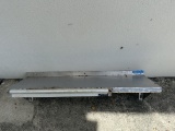BK Resources BKWSE-1236 36”W Stainless Steel Wall Mount Overshelf 36”W x 12”D 1.5” BS