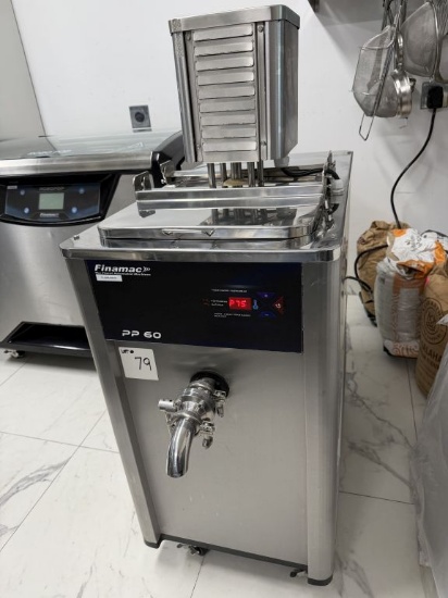 2021 Finamac PP60 Pasteurizer Homogenizer for Ice Cream & Ice Pops on Casters 220V 2PH $12,990 New