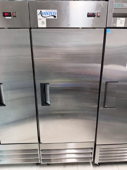Avantco 178A19FHC 1dr. S/S Reach-In Freezer on Casters $1350 New