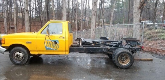 1988 Ford F-350 S/A Cab & Chassis Truck