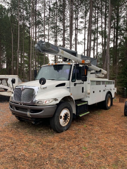 2009 International 4300 SBA Maxxforce DT S/A Altec L42A Bucket Truck