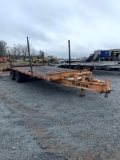 Hudson 10Ton 8x18 FT T/A Tag Trailer