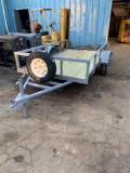 Custom 5x10 S/A Trailer