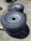 UNUSED Set of ST235/80R16 Radial Trailer Tires & Wheels