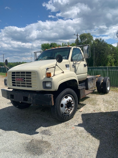 1997 GMC C7500 S/A Cab and Chassis Truck