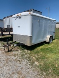 2011 Homesteader Challenger 612CS 12 FT X 6 FT S/A Enclosed Cargo Trailer