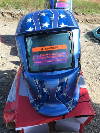 New auto darkening welding helmets