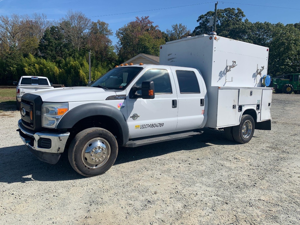 2011 Ford F-450 Ext Cab Enclosed Utility Truck | Commercial Trucks Service  & Utility Trucks | Online Auctions | Proxibid