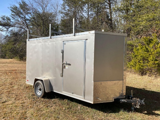 2018 COVERED WAGON TRAILERS CW6X12SA ENCLOSED TRAILER