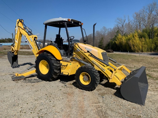 New Holland B95 4WD Loader Backhoe