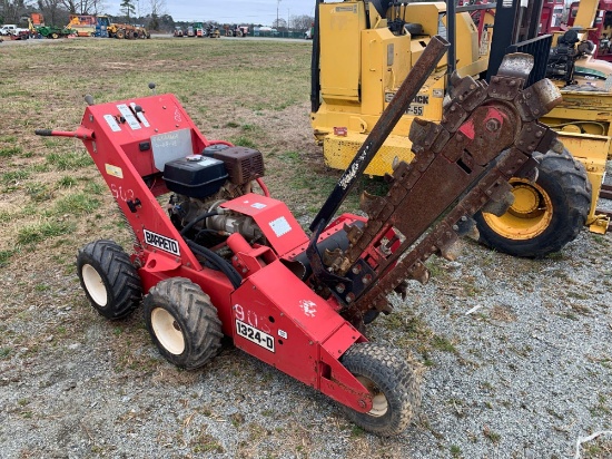 Barreto 1324D Walk Behind Trencher