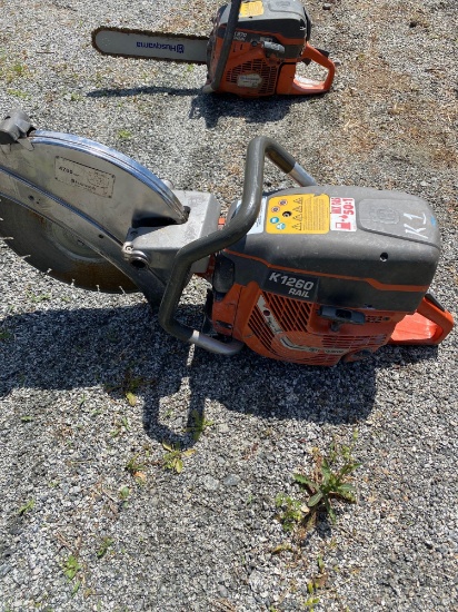 Husqvarna K1260 Rail Concrete Saw