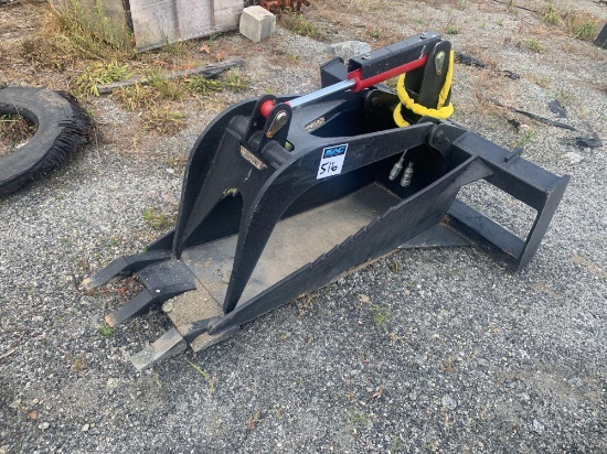 UNUSED STUMP GRAPPLE BUCKET