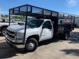 2014 Chevrolet 3500 HD S/A Flatbed Truck