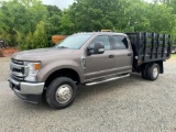 2020 Ford F-350 XLT 4x4 Crew Cab Stakebody Flatbed Truck