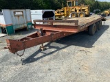 8x14FT Tri/Axle Tag Equipment Trailer