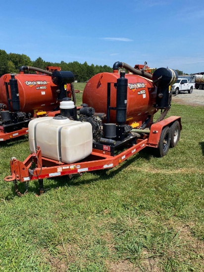 2019 Ditch Witch MV800 T/A Portable Vacuum Trailer