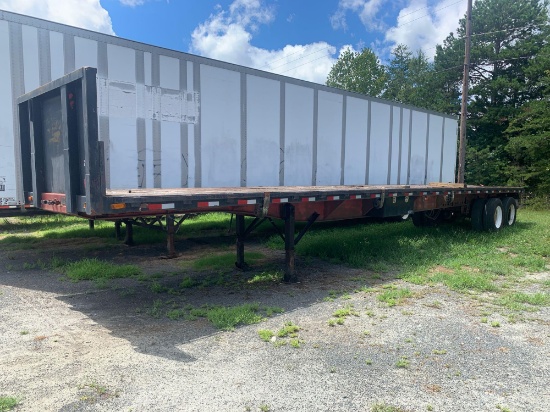 1986 Utility SF2CHE 45FT Flatbed Trailer